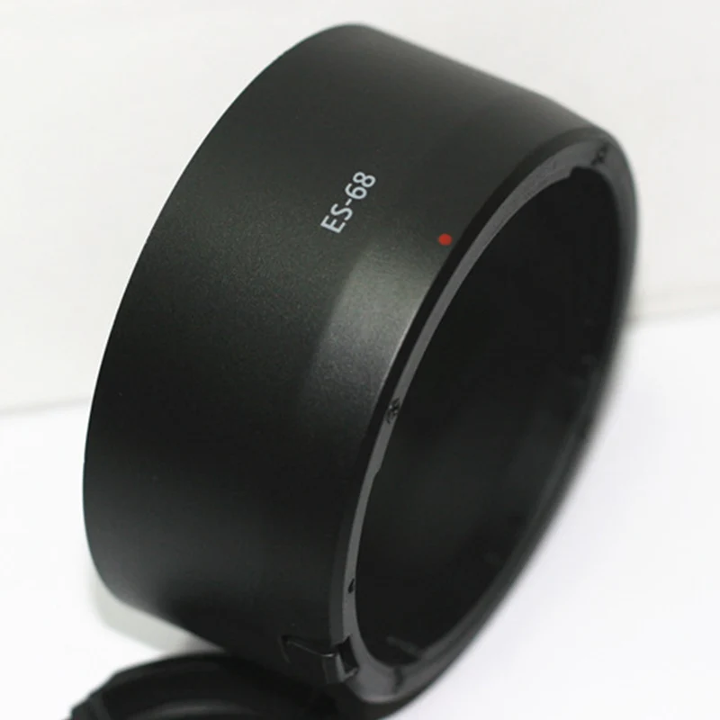 

ES-68 Camera Lens Hood for Canon EF 50mm F/1.8 STM Lens Bayonet Reverse Snap Hood Practical Camera Accessories for Canon Camera