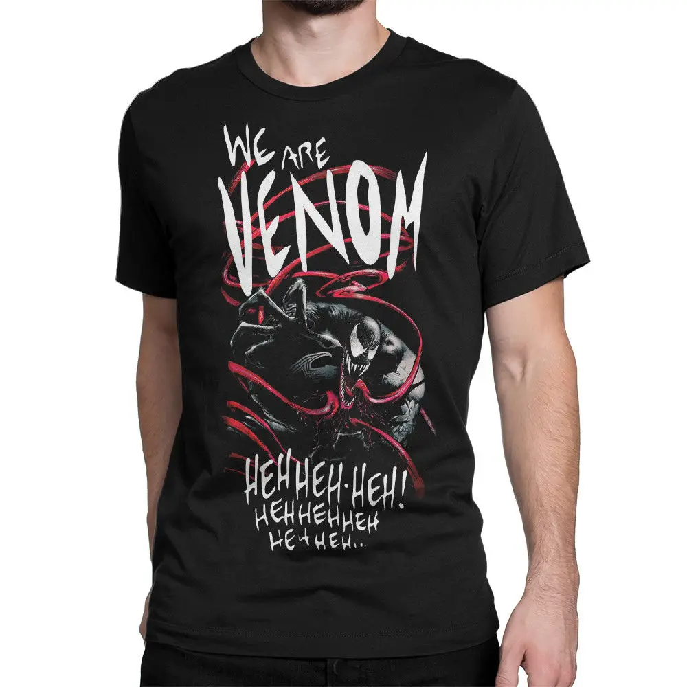 Мы Venom Symbiot футболка комиксы Тройник мужские женские все размеры | Мужская одежда