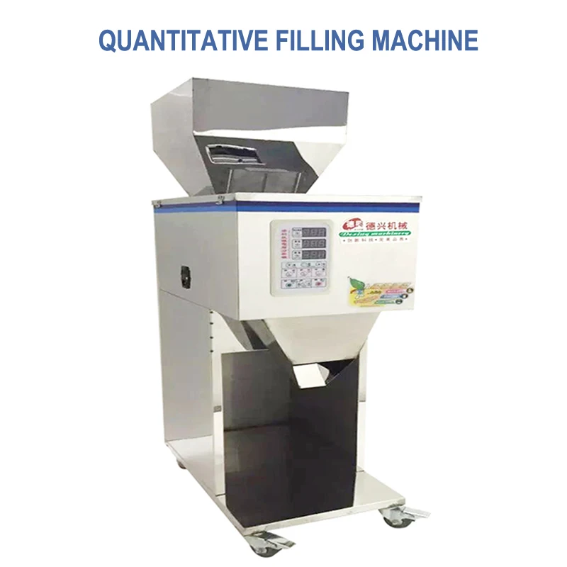 10-999g Quantitative filling machine Vertical Granular grain millet weighing packer ranules/mixed grain/powder packing machine