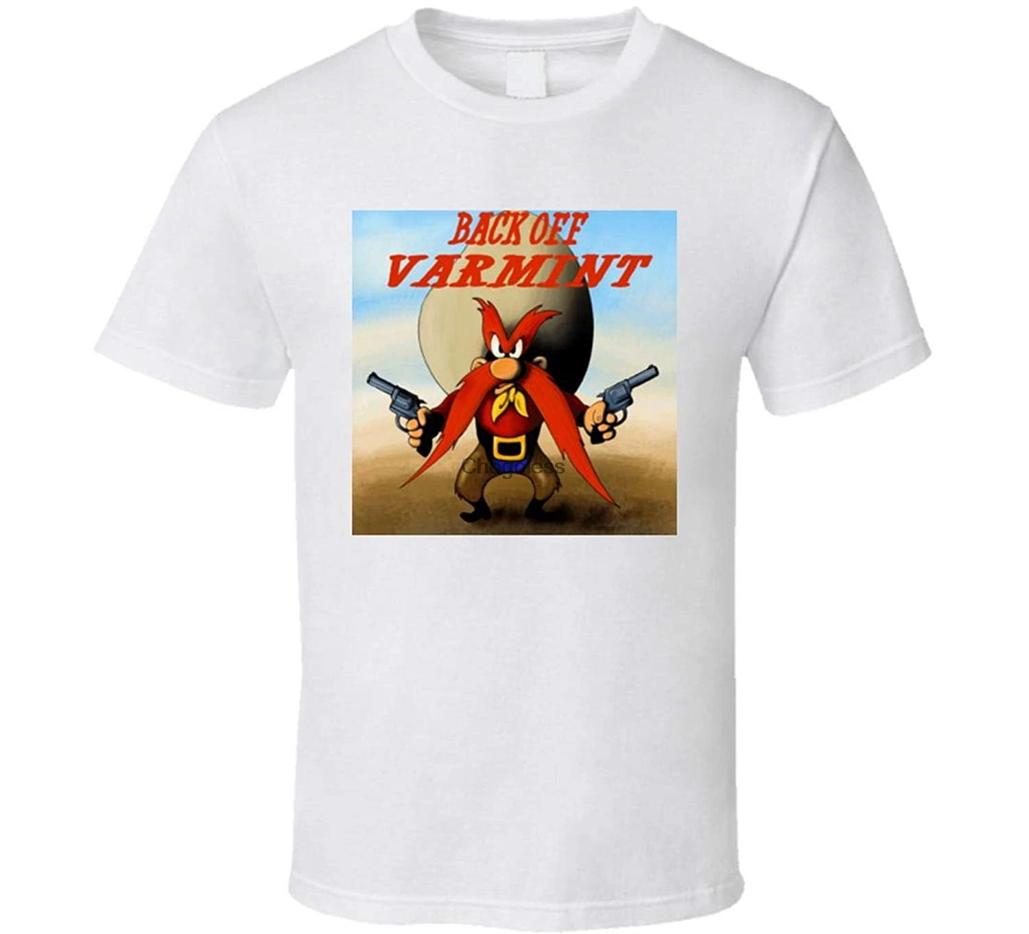 Camiseta de dibujos animados de Yosemite Sam Varmint, camisetas originales de Looney Tunes, dibujos animados Cowboy| | - AliExpress