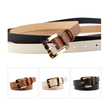 

beautiful Women Belt PU Leather Waist Belts Leopard Print Belt For Women Ladies Dress Casual Retro Belt Width 2.3 cm