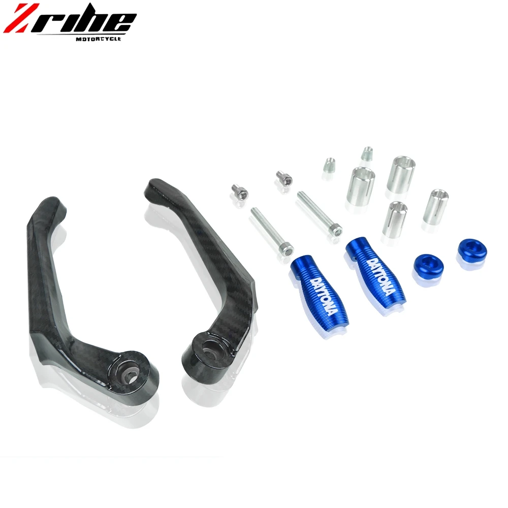 Motorcycle 7/8" 22mm Handlebar Grips Guard Brake Clutch Levers Guard Protector For Triumph Daytona 675R 675 R Daytona