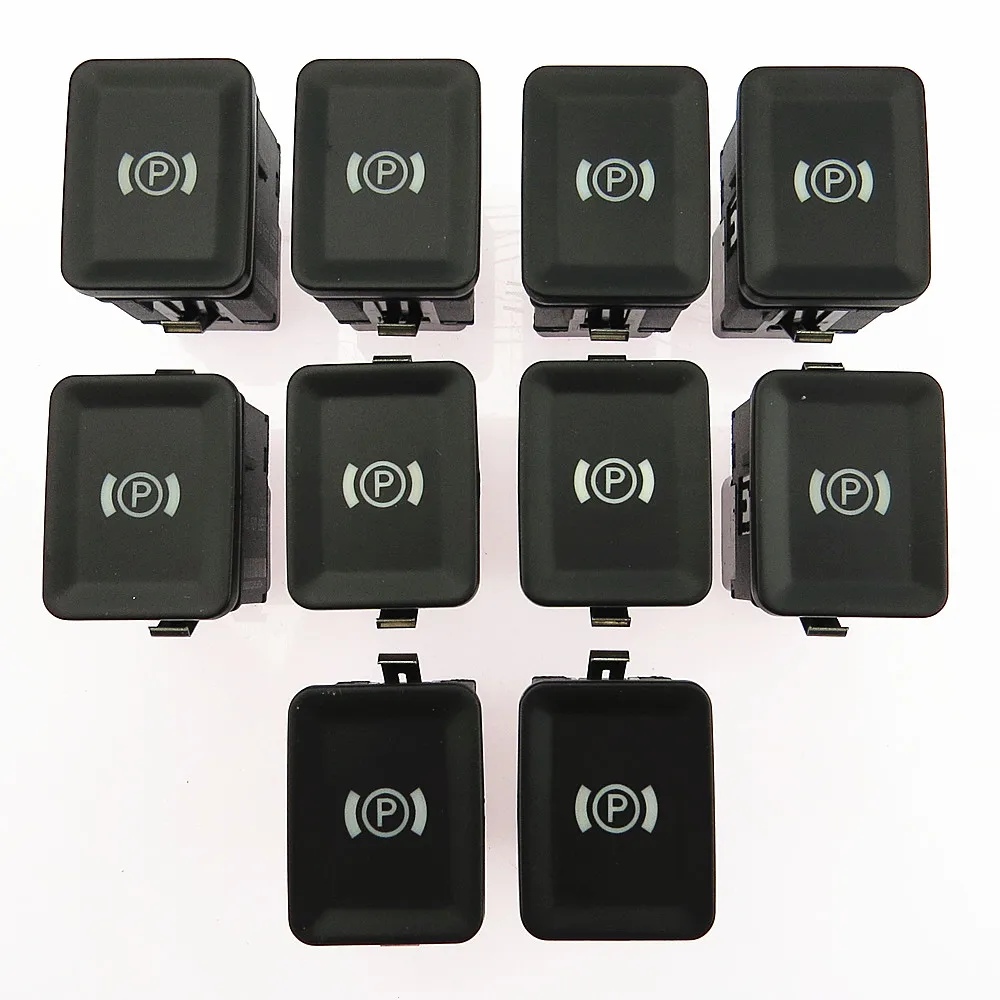 10Pcs EPB Electronic Handbrake Parking Brake Button Switch For Passat