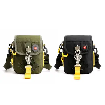 

Vintage Men Crossbody Shoulder Messenger Bag Nylon Handbag Waist Bags Purse