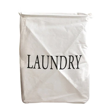 

Large Waterproof Covered Home Decoration Laundry Hamper Clothes Storage Buckets Box Bag Kids Toy Organizer Storage Basket