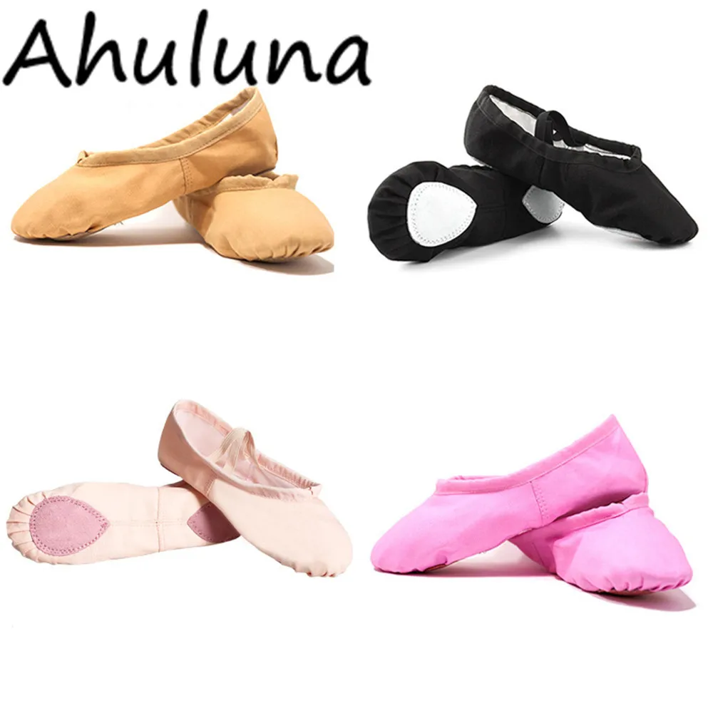 

Ladies Girls Modern Dance Shoes Ballet Sneakers Women Childern Canvas Ballroom Ballerina Yoga Practice Shoes For Dancing DS02501