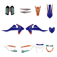 Наклейки на мотоцикл с полной графикой для KTM 125 150 250 350 450 SX SXF- XC XCF EXCF XCW