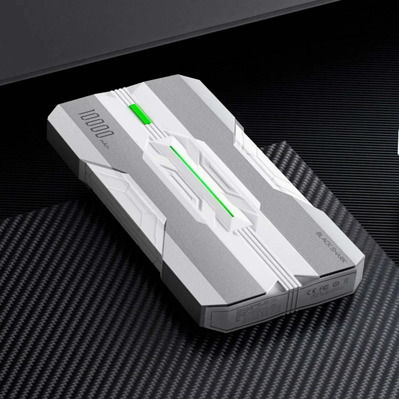Original Xiaomi Black Shark two-way fast charging power bank One input and three output 18W two-way fast charge Armor design Original Xiaomi Black Shark two-way fast charging power bank One input and three output 18W two-way fast charge Armor design