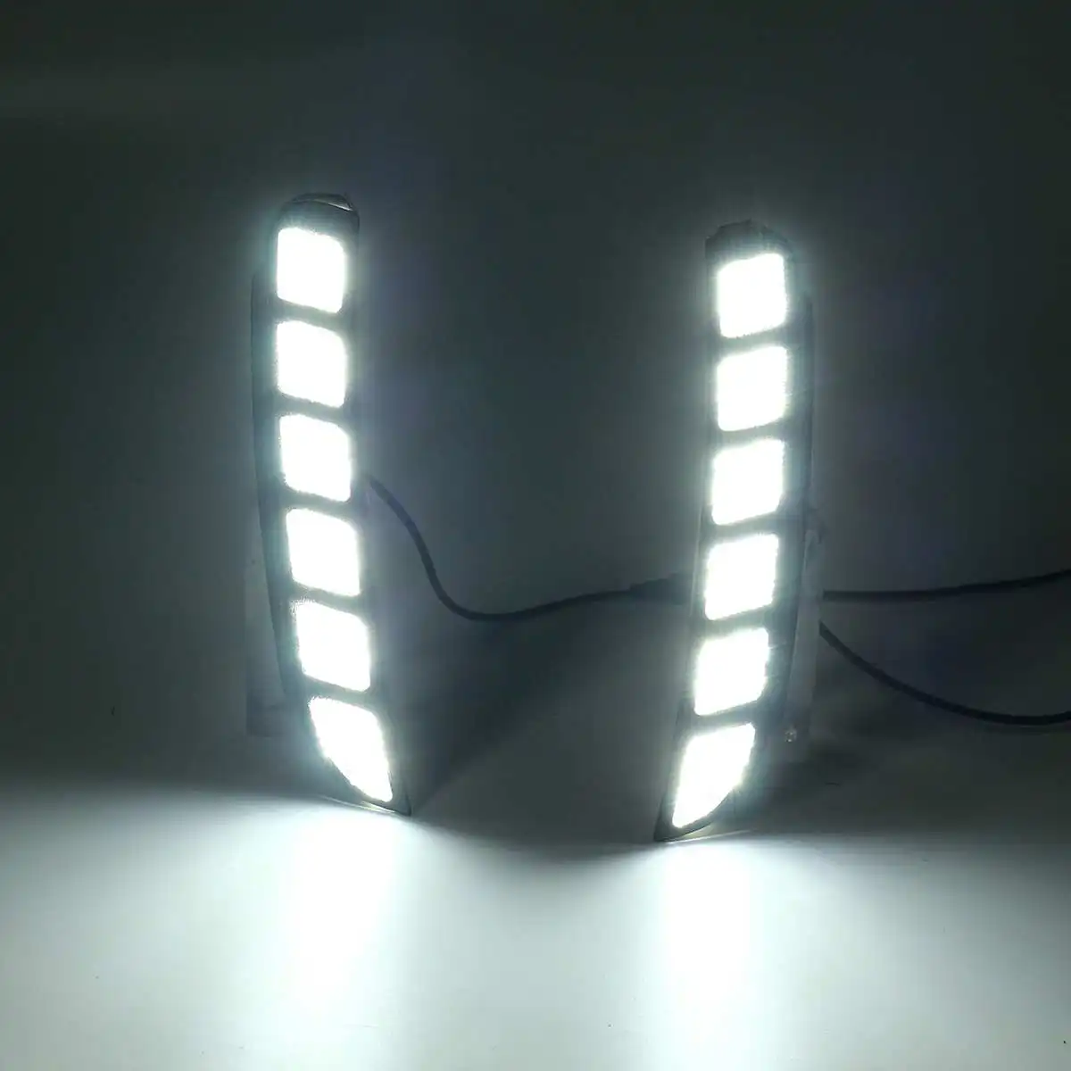  Car Led Drl For Ford Explorer 2016 2017 2018 Daytime Running light Turn Drl Front Bumper Driving Fo - 33011968913