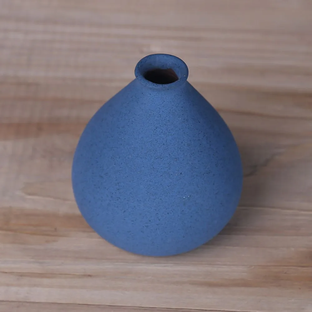 Creative Ceramic Flowers Vase Home Decor Plant Pot Modern Nordic Style Vase Decoration Art Retro Home Garden Craft Ornaments 5