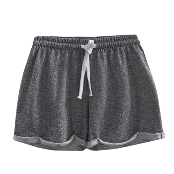 YGYEEG Women Sports Shorts Stretch Summer New Style Causal Lady Cotton Sexy Home Elastic Fitness Loose Bottom Breathable Clothes 1