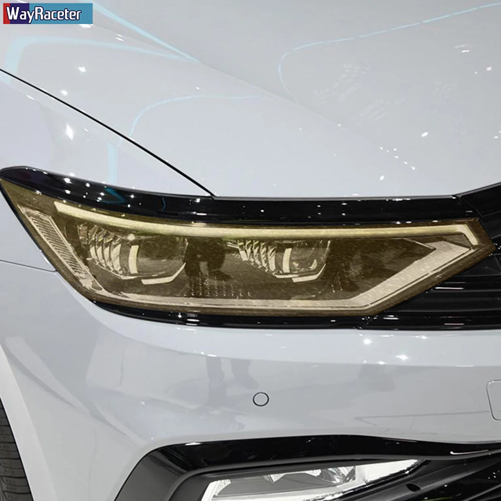 

Car Headlight Protective Film Headlamp Transparent Black TPU Sticker For Volkswagen Passat B8 2015-2020 NMS 2019-On Accessories