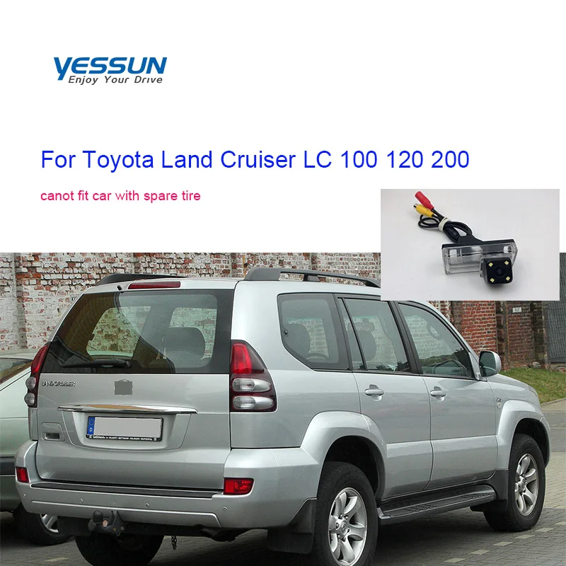 Камера заднего вида для автомобилей Toyota Land Cruiser LC100 120 200 Prado AHD720P | Автомобили и