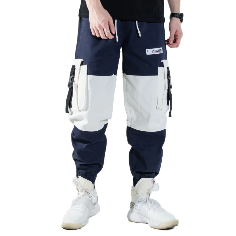 mens cargo trousers cuffed