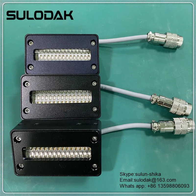 6015 UV Lamp For Epson Dual-Nozzle XP600 TX800 UV Flatbed Printing/Photo Machine LED Ink Curing Lamp 60*15mm 140W