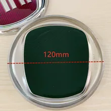 12cm 120mm para acessórios de automóveis especificação de produto logotipo árvore frente capô emblema tronco traseiro do carro tampa da bota adesivo emblema
