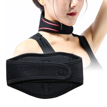 

Health Care Magnetic Relaxation Soft Warm Support Protection Self Heating Neck Brace Adjustable Belt Cervical Spine Tourmaline