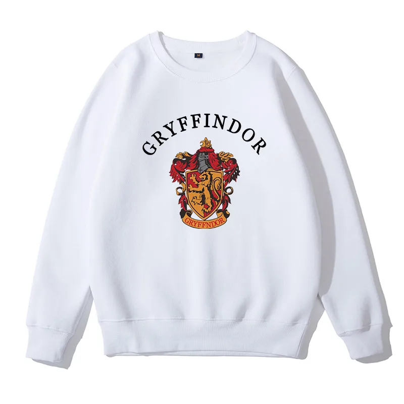 Gryffindor Толстовка с капюшоном Ravenclaw, толстовка для косплея Гриффиндора, джемпер Гермионы Слизерин, форменная толстовка, костюм, джемпер, шарф - Цвет: Gryffindor