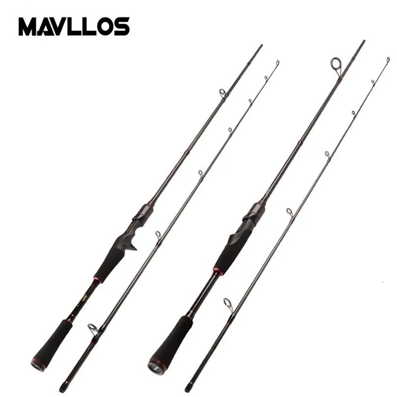 Mavllos 1,8 м полюс карбоновая спиннинговая Удочка вес приманки 7-25 г экшн быстрая 5-15lb Сверхлегкий карп в соленой воде удочка