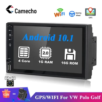 

Camecho 2 Din Car Radio Android 10.1 Car Multimedia Player Autoradio 2din 7" Stereo For Volkswagen Skoda Seat Octavia Kia Toyota