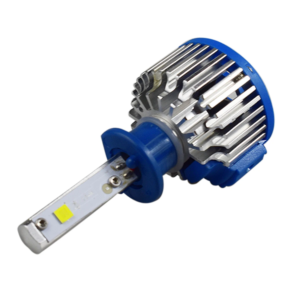 2 шт. T1 Led H1 H3 H4 H7 H11 H13 9004 9005 9006 9007 881 Автомобильная фара противотуманная фара 35 Вт 3500LM автомобильная лампа белый 6000K