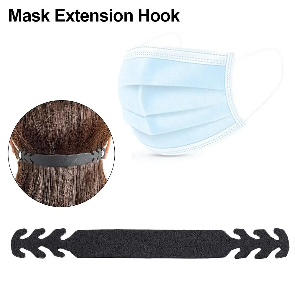 10PCS Mask Extension Hook Adjustment Mask Buckle Comfortable Wear Ear Anti-slip Soft Strap Rope комплект ремней с холодным башмаком ulanzi ca08 cold shoe extension strap c001gbb1