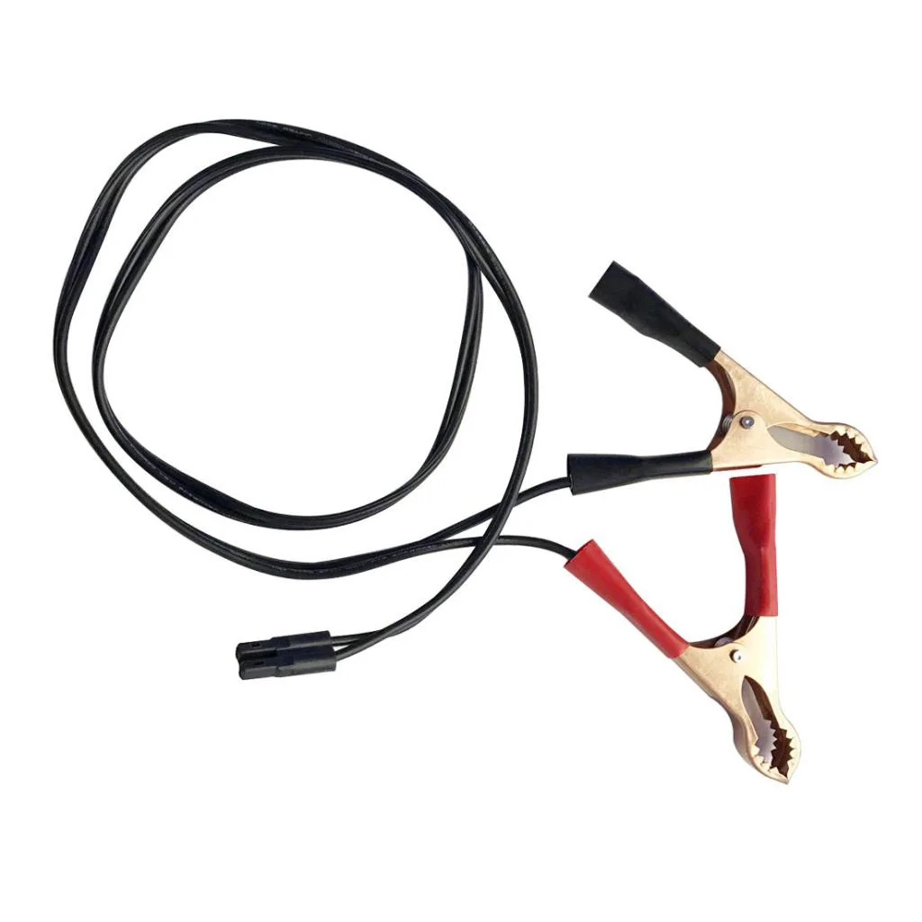 Fuel Injector Flush Cleaner Battery Clip Adapter Tool Clean Most Car Auto