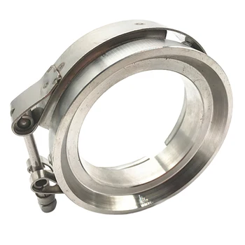 

GT45 Turbocharger 3.25' Turbo Downpipe Mild Steel V-band Clamps with Flange Kit