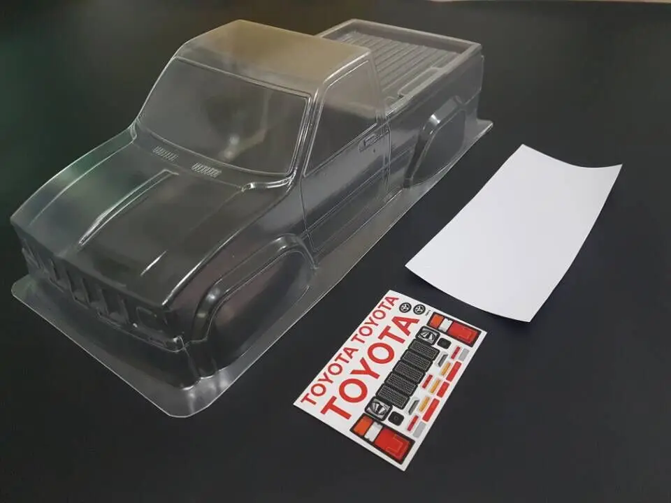 

1PC Clear Car Shell Wheelbase 313mm for 1/10 RC Crawler Car Model TRX4 Transparent Plastic/PC Car Body