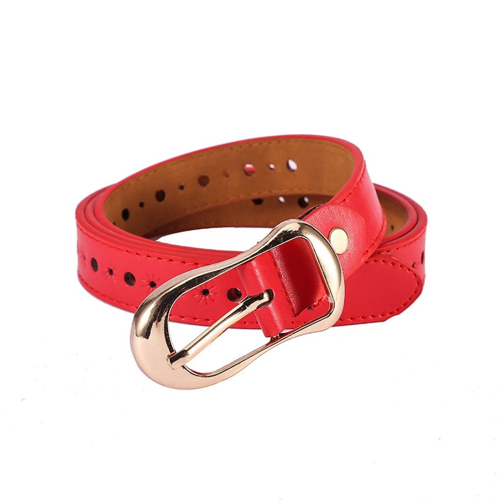 Women Fashion Wide Leather Belt Pure Color Waistband Carved Cow Skin Belts For Jeans Top Quality Female Straps Vintage Femme 916