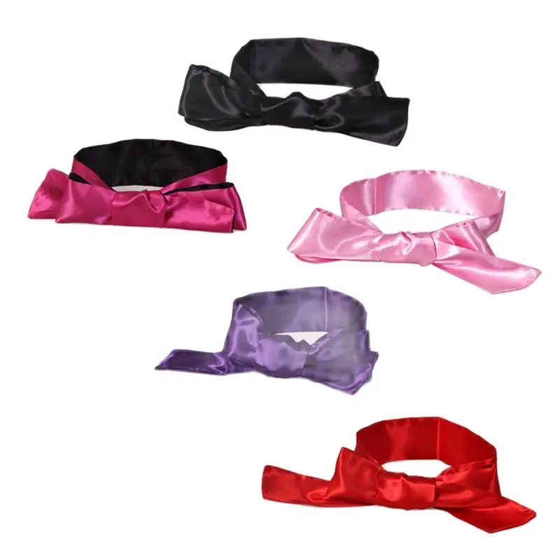 Повязка на глаза унисекс атласная маска для игр | Красота и здоровье