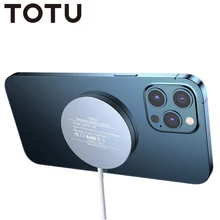 TOTU Original 15W Type C Magnetic Wireless Charger for iPhone 12 Pro Max 12pro Qi Fast Charger for iPhone 12 Mini  PD Adapter