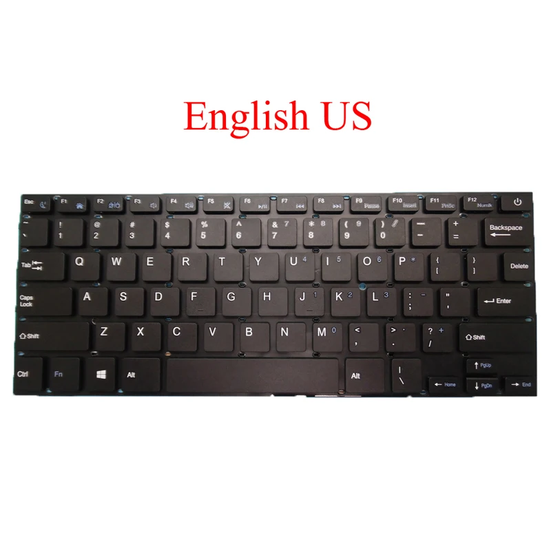 Ноутбук RU US клавиатура для Prestigio для Smartbook 141A 141A01 141A02 141A03 141C 141 C2 141C01 Россия RU английский США новинка