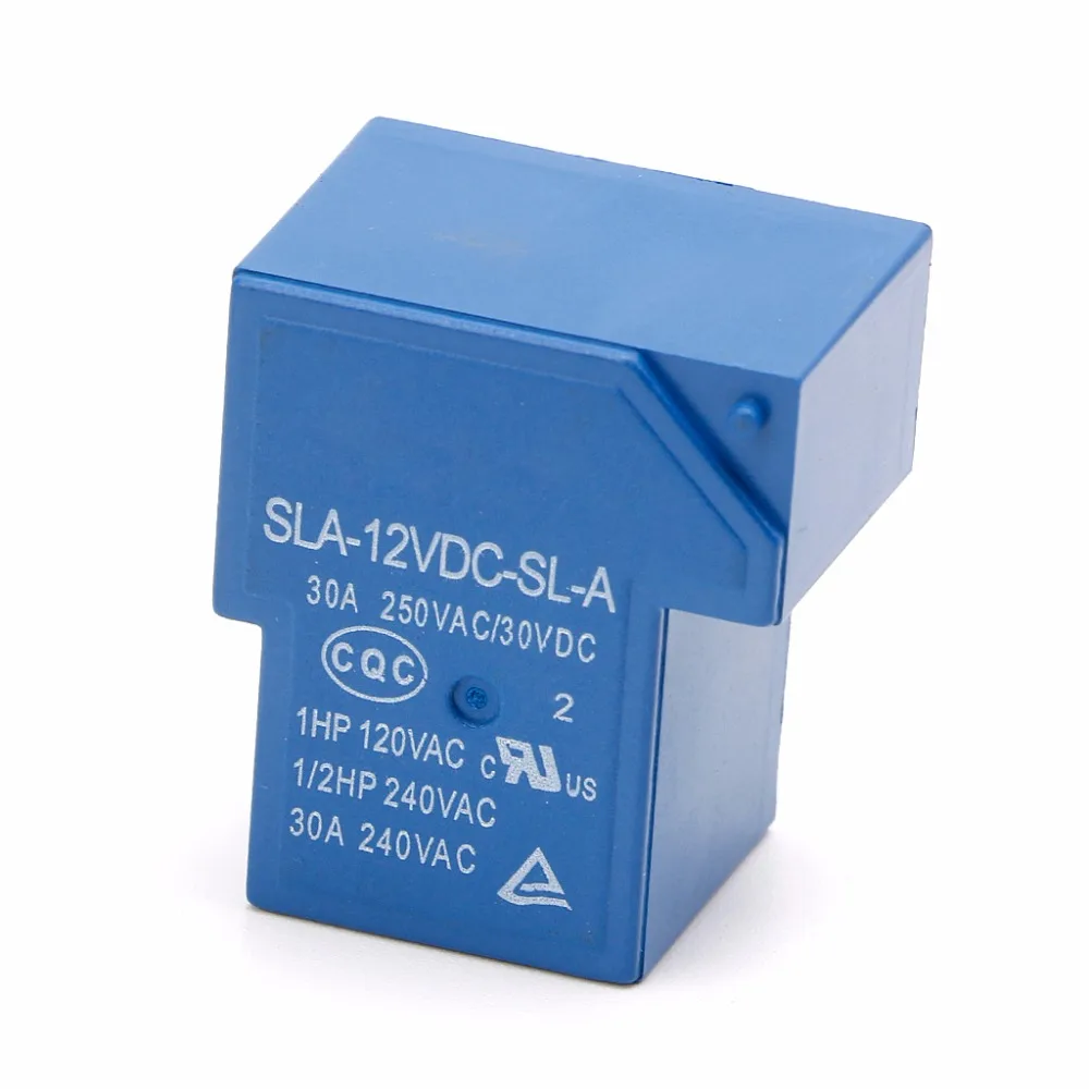 

5PIN 12V 30A Power Relays SLA-12VDC-SL-A High Current Coil Power PCB Relay