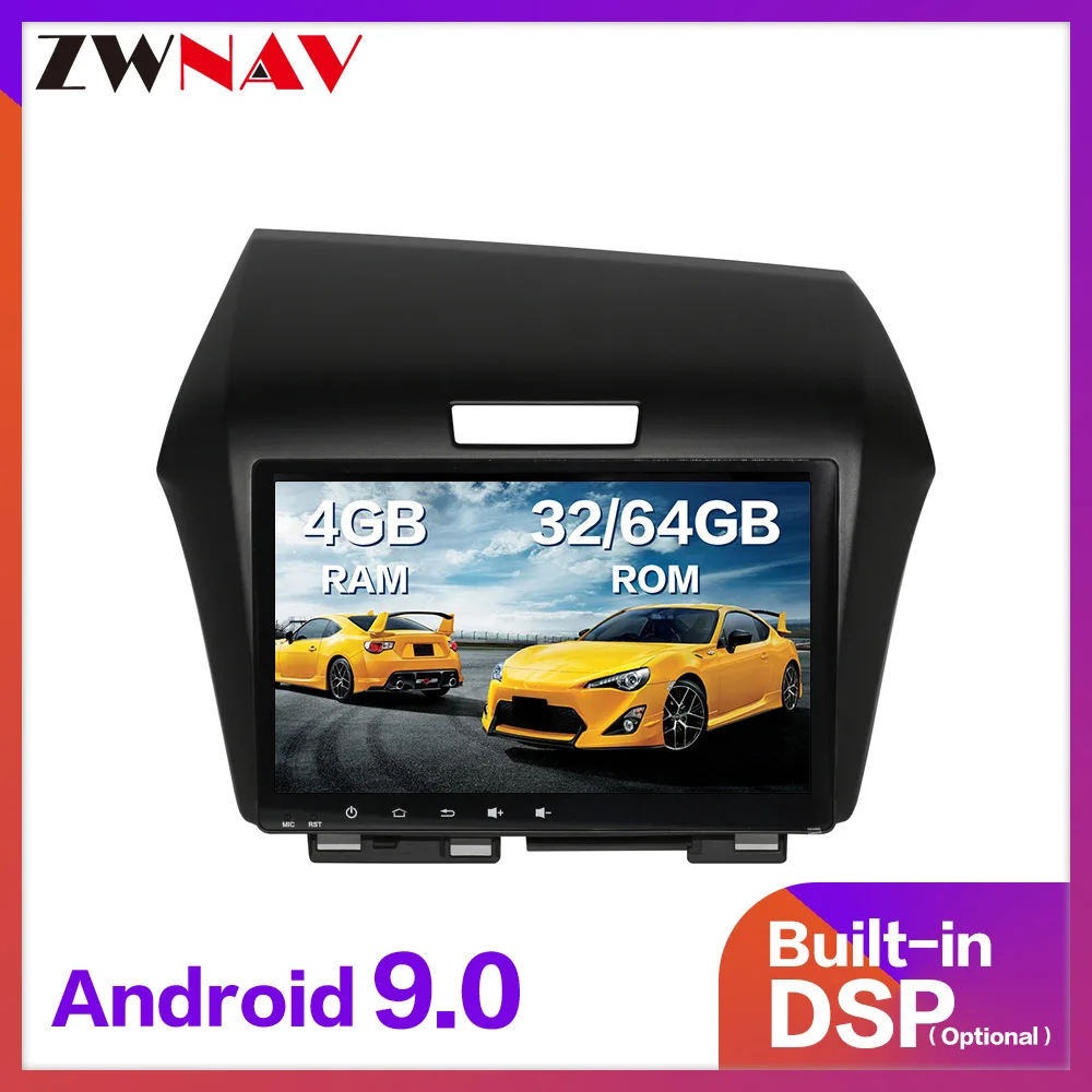 DSP Android 9,0 Автомобильный gps навигатор Автомобильный без DVD плеер для Honda jade 2013- автомобильное стерео радио Кассетный плеер рекордер головное устройство