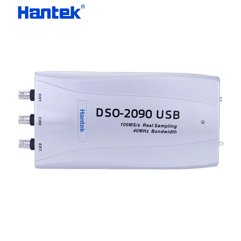 Портативный цифровой осциллограф DSO2090 USB для ПК 100 мс/с 40 МГц 2 цифровых канала