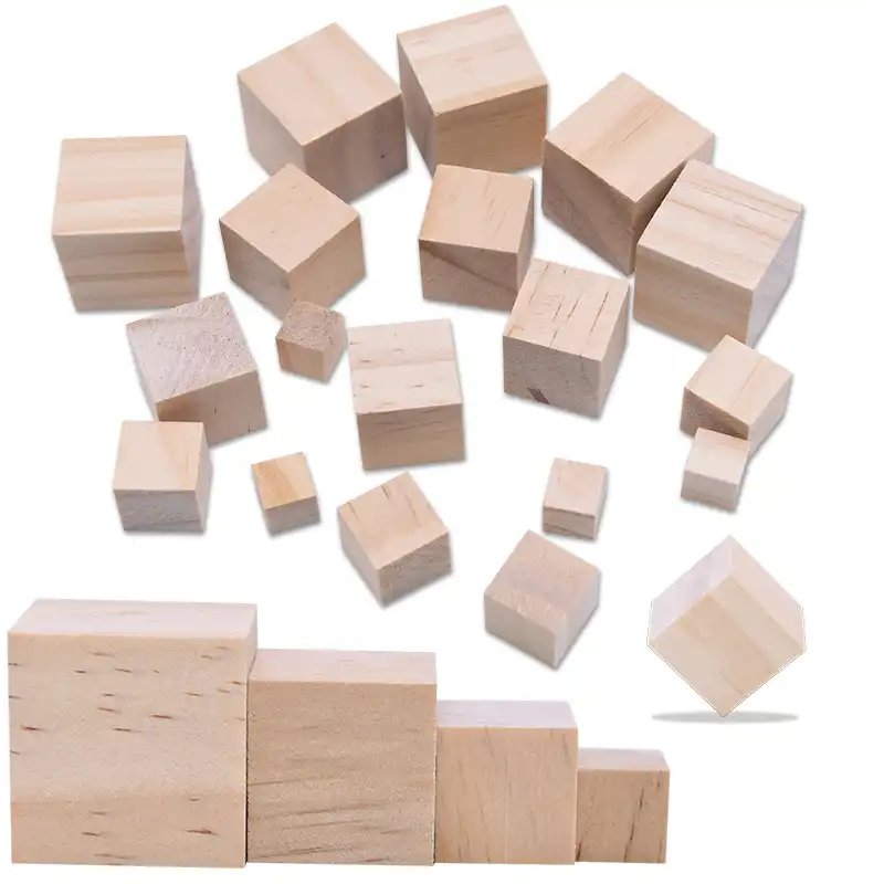 mini wooden blocks