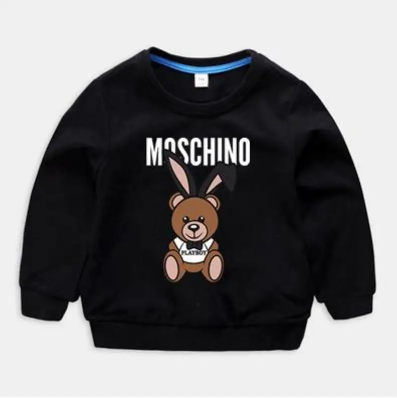 

Children's shirt sweater round neck pullover wear new boys and girls cartoon autumn and winter children's wear 2-7 years old