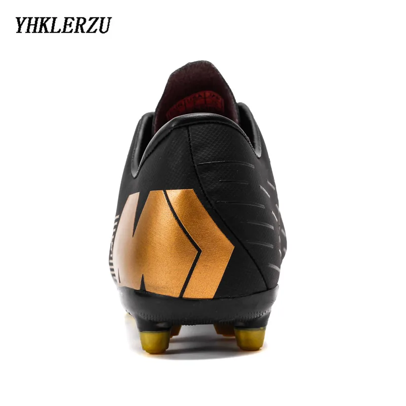 YHKLERZU Football Shoes Men Turf Spikes Football Boy Women Outdoor Athletic Trainers Sneakers Adults Brand Professional Soccer