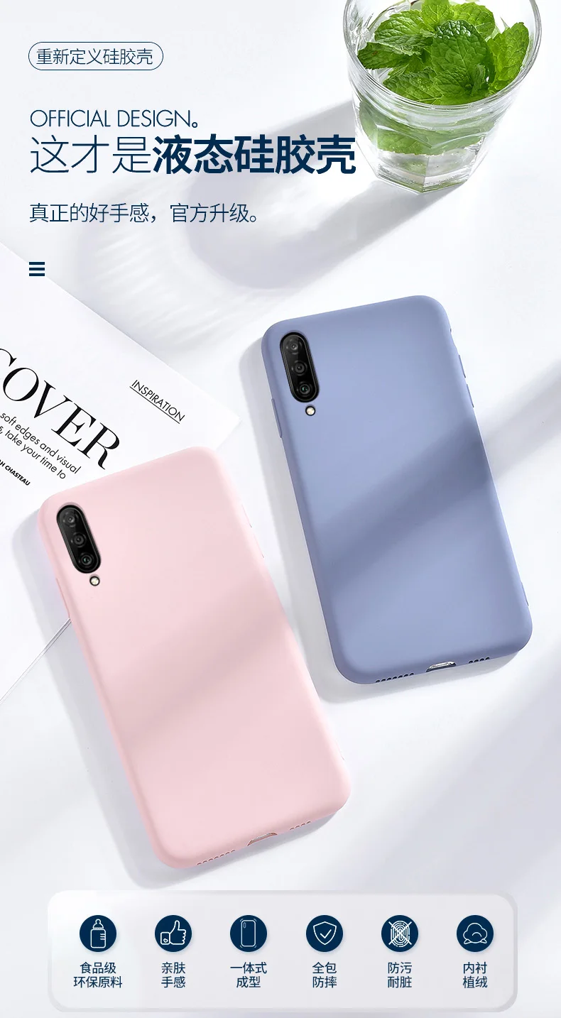 Чехол s для samsung A50, чехол ZROTEVE ярких цветов, мягкий жидкий силиконовый чехол для samsung Galaxy A50, чехол, Новинка