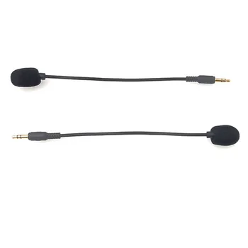 

by dhl/fedex 200pcs 3.5mm Wired Stereo Studio Gaming Headset Mic Mini HD Voice Mono Microphone For Cell Phone Laptop Recorder