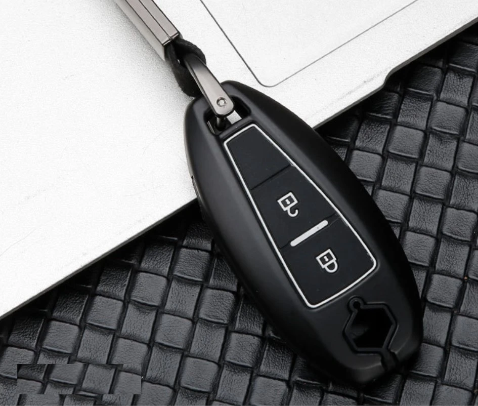 Автомобильный силиконовый чехол для ключей из углеродного волокна для Suzuki Swift Kizashi SX4 S-Cross автомобильный брелок для ключей смарт-брелок аксессуары