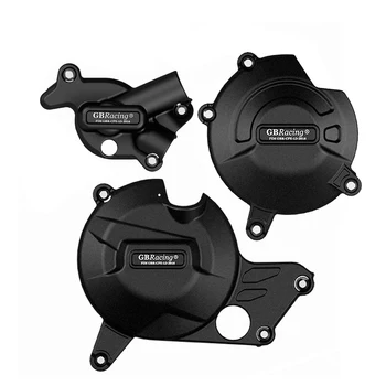 

Motorcycle Secondary Engine Cover Set Case for GBRaing for Suzuki SV650 2015-2019