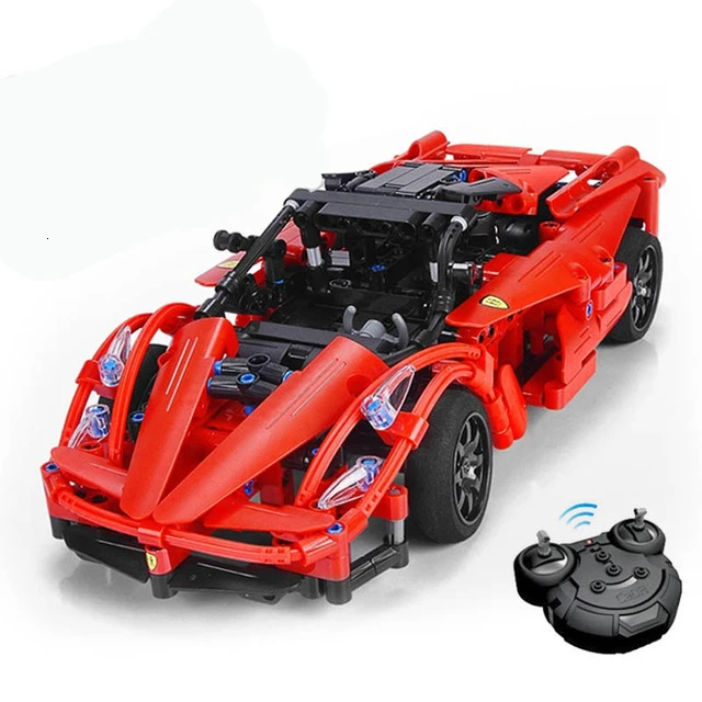 C51009 Without Box Technic City серия гоночный Радиоуправляемый автомобиль модель строительные блоки Наборы кубиков дистанционное управление спортивные автомобили Игрушка совместима с - Цвет: C51009 Without Box