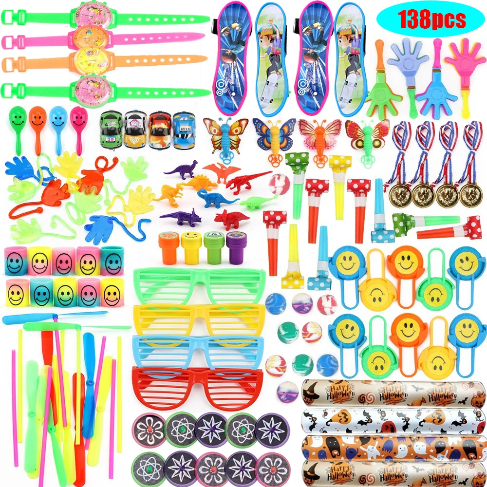 138 Pc Kids Prize Box Bulk Toys For School Classroom Rewards Boys Girls