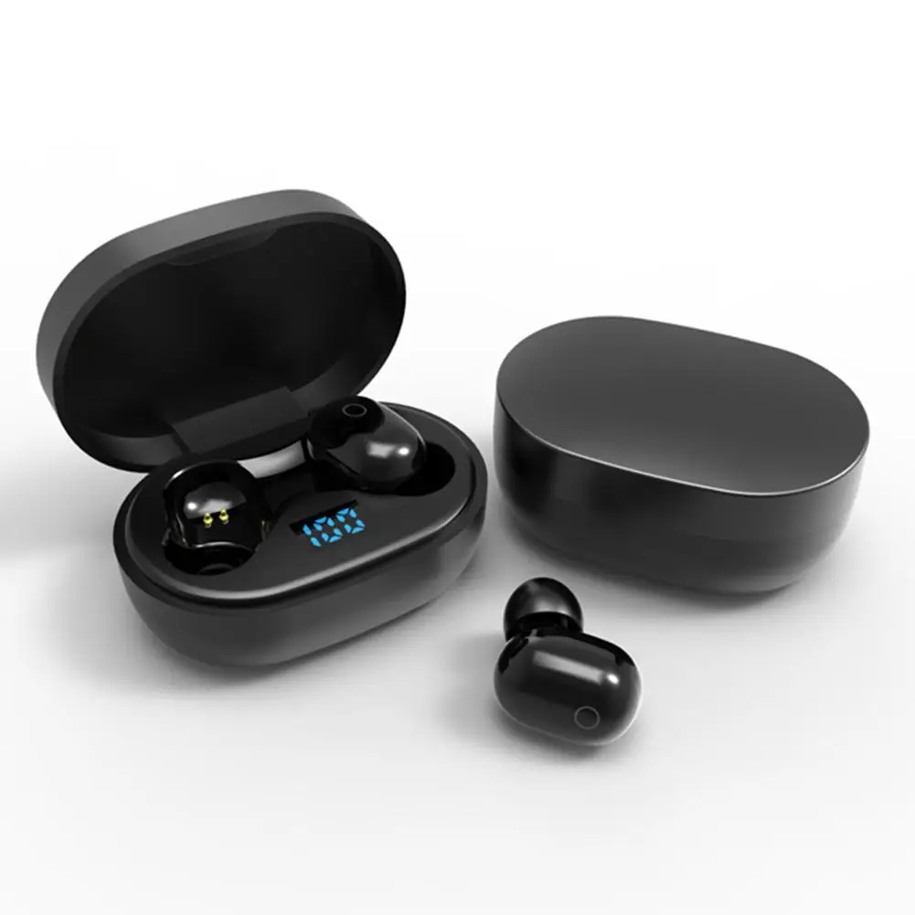 TWS Bluetooth наушники беспроводные Bluetooth 5,0 гарнитура спортивные наушники-вкладыши с цифровым дисплеем беспроводные Bluetooth наушники