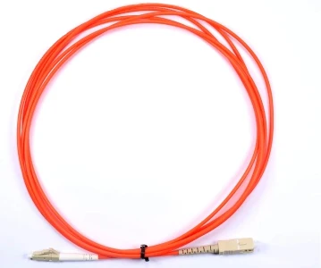 5pcs/lot SC/UPC-LC/UPC fiber optic patch cord 1M 2M 3M 5M 10M 15M Simplex Multimode optical fiber jumper Free shipping