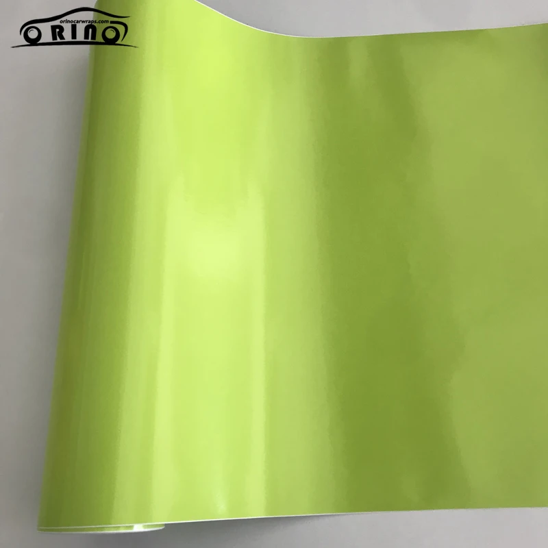 Green Gloss Vinyl Wrap Sticker-2