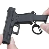 G45 Keychain Mini Pistol Shape Tactical Keychain Glock 45 Model Plastic Key Ring Holder Portable Gun Shape Weapon Decorations