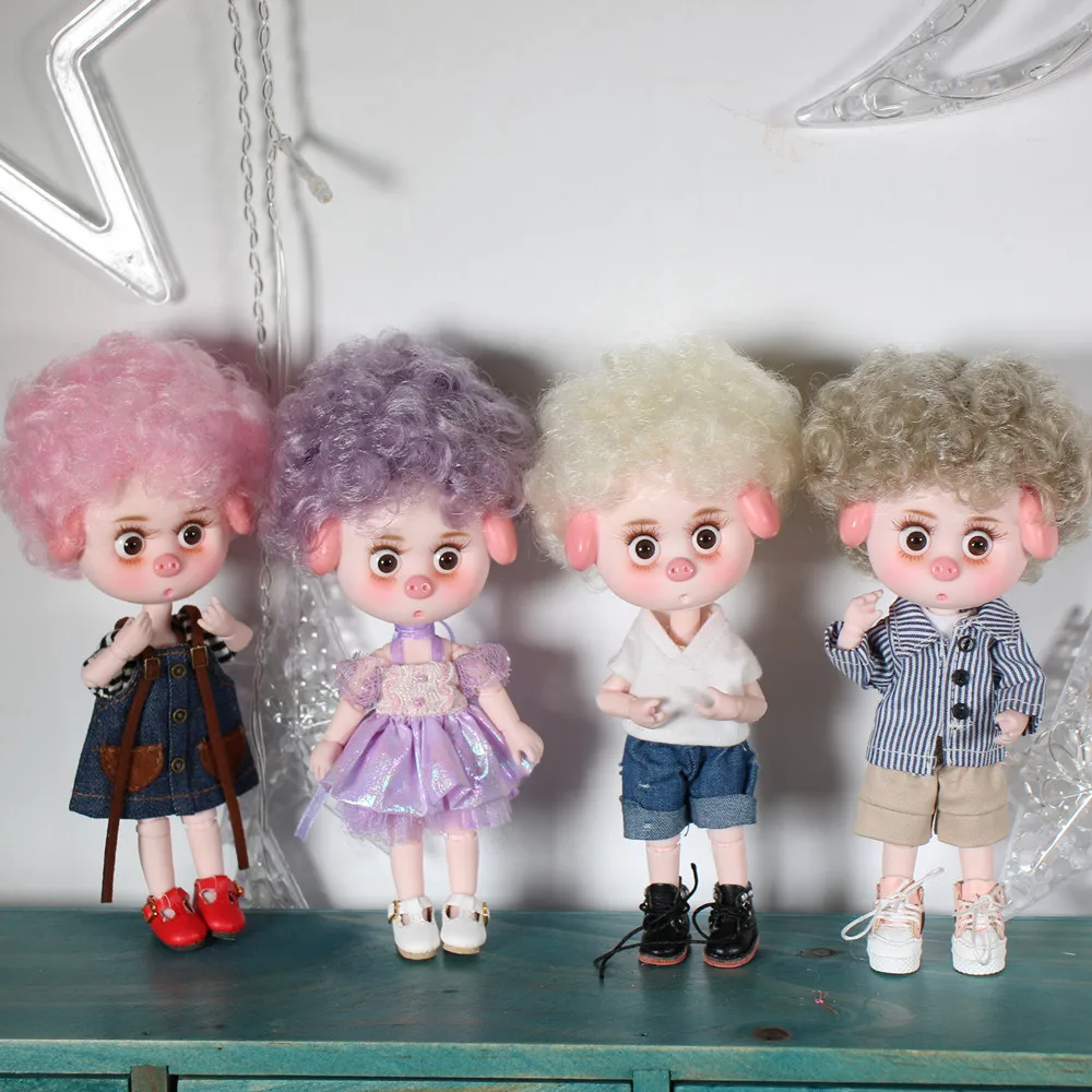 Dream Fairy 1/12 BJD Кукла № 2 DODO Pigies кукла с волосами 14 см мини-кукла 26 суставов тела милый детский подарок игрушка ob11